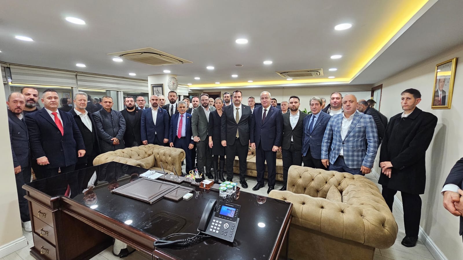 AK Parti İlçe Başkanlığında Cumhur İttifakı Buluşması