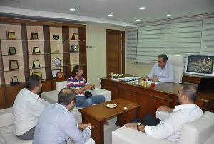 MİNiBÜSÇÜLER VE KAMYONETCİLER DER.İLÇE BAŞKANIMIZI ZİYARETİ