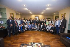 BELEDİYE BAŞKANIMIZA HAYIRLI OLSUN ZİYARETİMİZ