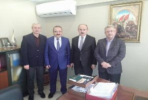 GAZİOSMANPAŞA KAYMAKAMINDAN NEZAKET ZİYARETİ