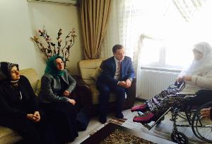 AK Parti  Gaziosmanpaşa Kadın Kollarından Hasta Ziyareti.