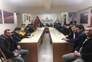 İl Gençlik Kolları Başkanı Tomakin’den Barbaros Gençliğine Ziyaret