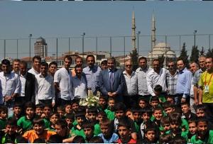 Küçükköyde yeni spor tesisleri