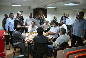 KAHVEHANE ZİYARETLERİNDE İNSANLARIMIZLA BULUŞTUK…