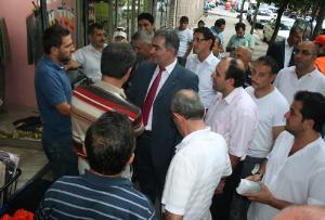 16 MAHALLEMİZDE ESNAF ZİYARETİ GERÇEKLEŞTİRDİK…