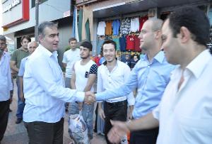 BAŞKAN ERGÜNEŞ’TEN MEVLANAYA İFTAR ÇIKARMASI