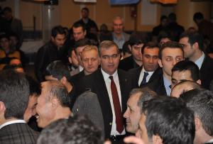 BAŞKAN ERGÜNEŞ SULTANGAZİ GENÇLİĞİYLE BULUŞTU