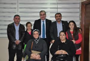 SAKATLAR  DERNEĞİNDEN BAŞKAN ERGÜNEŞ’E ZİYARET