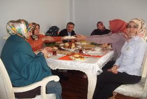 ZEKİYE ÇAPAN İLE ÜYE ZİYARETLERİMİZ